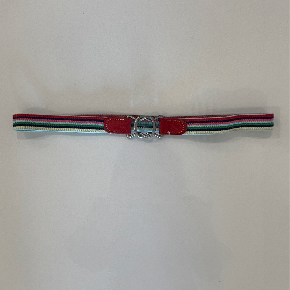 Authentic Y2K Stretch Rainbow Abercrombie and Fitch Belt